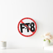 Geen FT8 wandklok (Huis)