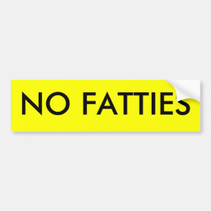 GEEN FUNCTIES BUMPERSTICKER
