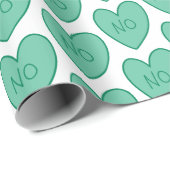  Geen Funny Snoep Harten Cadeaupapier (Rol Hoek)