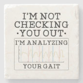 Geen fysieke therapiefstal. stenen onderzetter (Voorkant)