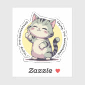 Geen Garanties - Eerlijk Leven Sticker (Vel)