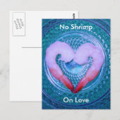 Geen garnaal op het Briefkaart Liefde (Voorkant / Achterkant)