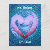 Geen garnaal op het Briefkaart Liefde (Voorkant)