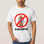 GEEN GASVERLICHTING T-SHIRT (Voorkant)