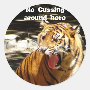 Geen gebruik_Sticker Ronde Sticker