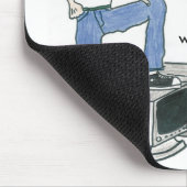 Geen Geeks Mousepad Muismat (Hoek)