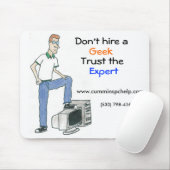 Geen Geeks Mousepad Muismat (Met muis)