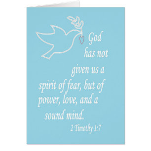 Geen geest van angst