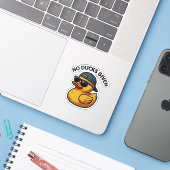 Geen gegadigde sticker (Laptop met iPhone)