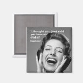 Geen gegevens? geïnspireerde schoolpsychologie Ma Magneet (Voorkant / Achterkant)