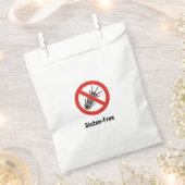 Geen gegolfd teken bedankzakje (Geknipt)