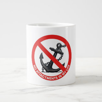 Geen gehechtheden in mijn leven grote koffiekop