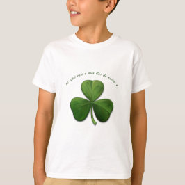 Geen geheim is bekend bij 3 personen. Oude Ierse s T-shirt