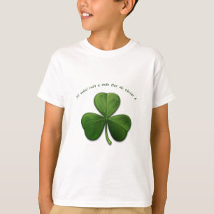 Geen geheim is bekend bij 3 personen. Oude Ierse s T-shirt