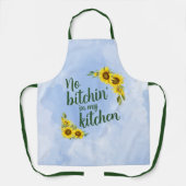 Geen geintjes in mijn keuken schort (Voorkant)