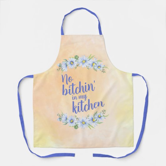 Geen geintjes in mijn keuken schort (Voorkant)