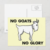 Geen geit briefkaart (Voorkant / Achterkant)