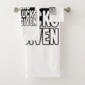 Geen gekakel gegeven bad handdoek (Insitu)