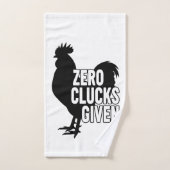 Geen gekakel gegeven bad handdoek (Handdoek)