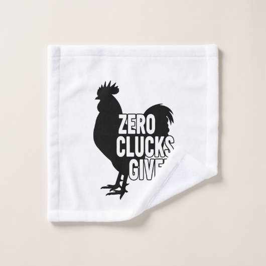 Geen gekakel gegeven bad handdoek (Wasdoekje)