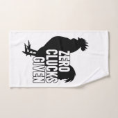 Geen gekakel gegeven bad handdoek (Handdoek)