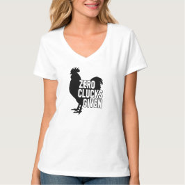 Geen gekakel gegeven  t-shirt