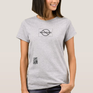 Geen geknicht t-shirt