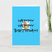 Geen geld erin kaart (Voorkant)