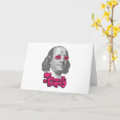 Geen geld, geen honing kaart (Gele Bloem)