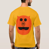 Geen geld, gewoon goud t-shirt (Achterkant)