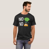 Geen geld honing Funny T-shirt (Voorkant volledig)