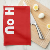 Geen geld honing theedoek (Quarter Fold)