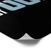 Geen geluk, alleen God Poster (Hoek)