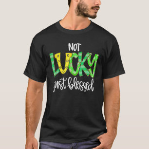 Geen geluk dat je alleen maar met Hoefijzer St. Pa T-shirt