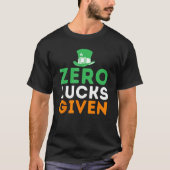 Geen geluk gegeven - Funny Irish St Patrick's Day T-shirt (Voorkant)