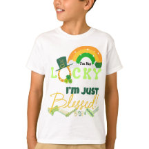 Geen geluk maar gezegend T-shirt