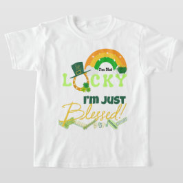 Geen geluk maar gezegend T-shirt