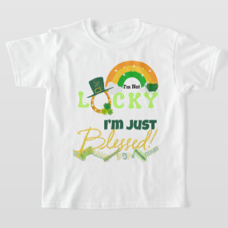 Geen geluk maar gezegend T-shirt