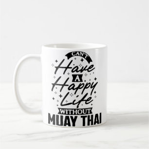 Geen Gelukkig Leven Zonder Muay Thai Koffiemok