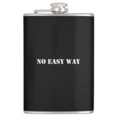 Geen gemakkelijke weg heupfles (Voorkant)