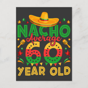 Geen gemiddelde 60-jarige Cinco de Mayo Briefkaart
