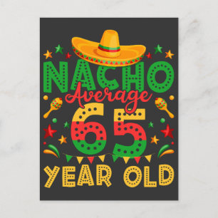 Geen gemiddelde 65-jarige Cinco de Mayo Briefkaart
