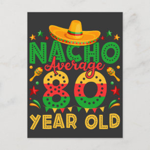 Geen gemiddelde 80-jarige Cinco de Mayo Briefkaart