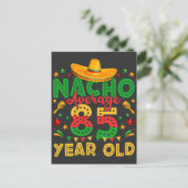 Geen gemiddelde 85-jarige Cinco de Mayo Briefkaart (Staand voorkant)