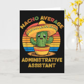 Geen gemiddelde administratieve assistent admin ci kaart (Gele Bloem)