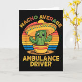 Geen gemiddelde ambulancchauffeur cinco de mayo em kaart (Gele Bloem)
