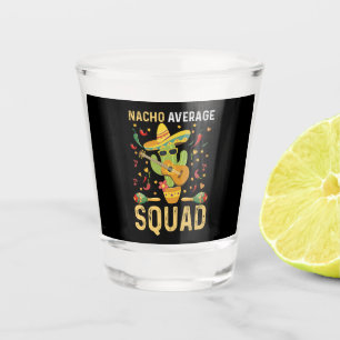 Geen gemiddelde bende Cinco De Mayo Mexicaans Fees Shot Glas