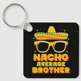 Geen gemiddelde broer Cinco Mayo bijpassende famil Sleutelhanger