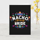 Geen gemiddelde bruid Cinco De Mayo Mexicaans bij Kaart (Gele Bloem)