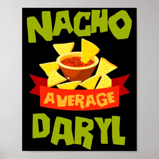 Geen gemiddelde daryl grappig verjaardag naam cade poster (Voorkant)